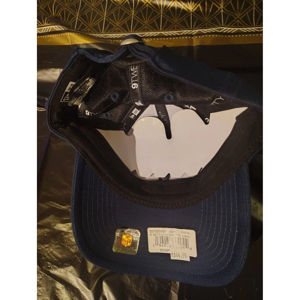 New Era 9TWENTY Dallas Cowboys Women Adjustable Hat Navy Blue NFL Cap 920TECH